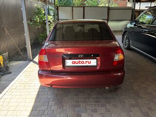 2005 Hyundai Accent ТагАЗ II, красный, 340000 рублей, вид 3