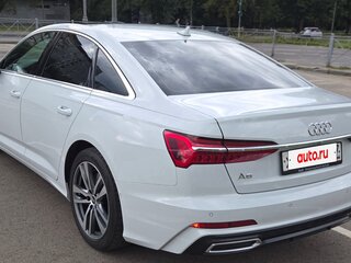 2021 Audi A6 40 TDI V (C8), белый, 4400000 рублей, вид 2