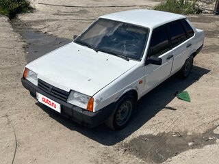2001 Lada (ВАЗ) 21099, белый, 110000 рублей, вид 2