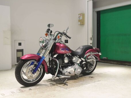 2007 Harley-Davidson Fat Boy, розовый, 775000 рублей, вид 4