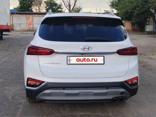 2019 Hyundai Santa Fe IV, белый, 3100000 рублей, вид 3