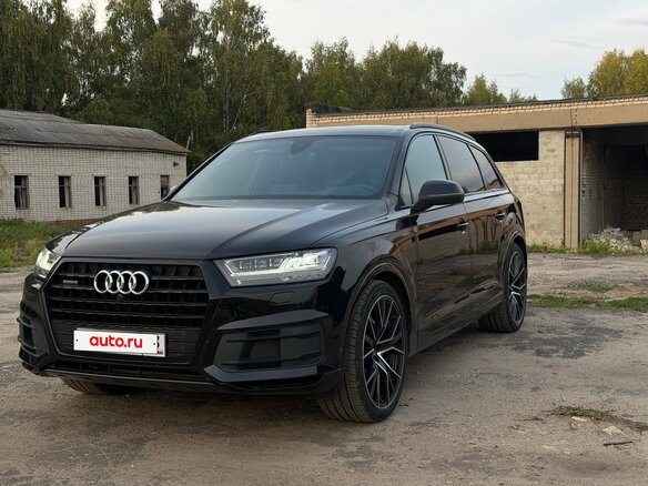 2019 Audi Q7 II (4M), чёрный, 5100000 рублей - вид 1