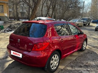 2007 Peugeot 307 I Рестайлинг, красный, 399000 рублей, вид 4