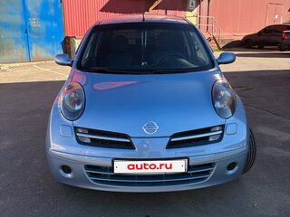 2005 Nissan Micra III (K12), голубой, 510000 рублей, вид 2