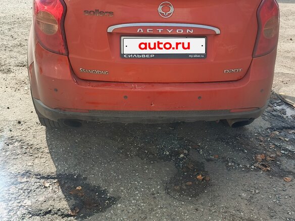 2011 SsangYong Actyon II, красный, 600000 рублей - вид 12