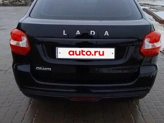 2023 Lada (ВАЗ) Granta Euro-2 I Рестайлинг, чёрный, 950000 рублей, вид 4