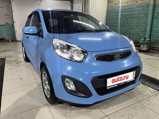 2012 Kia Picanto II, голубой, 1090000 рублей, вид 2