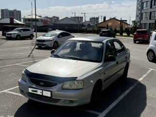 2008 Hyundai Accent ТагАЗ II, серый, 399000 рублей, вид 1