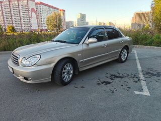 2005 Hyundai Sonata ТагАЗ IV (EF) Рестайлинг, бежевый, 420000 рублей, вид 1