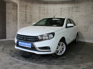 2017 Lada (ВАЗ) Vesta I, белый, 649000 рублей, вид 1