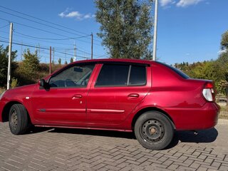 2008 Renault Symbol I Рестайлинг 2, красный, 450000 рублей, вид 4