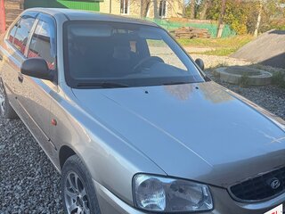 2007 Hyundai Accent ТагАЗ II, бежевый, 360000 рублей, вид 2