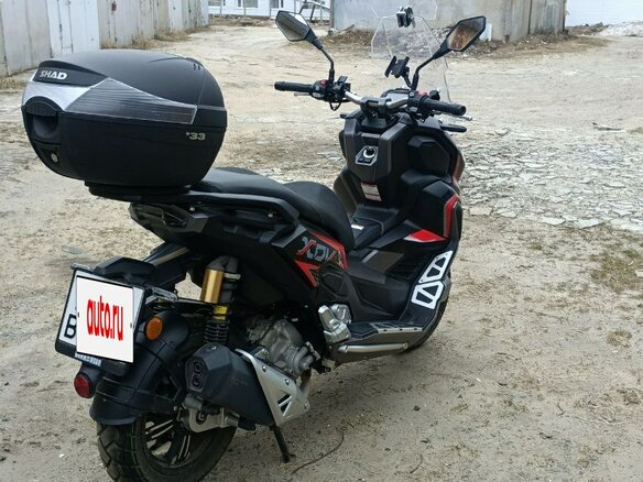 2023 Regulmoto XDV 300, чёрный - вид 5