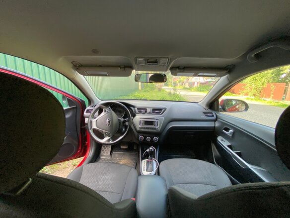 2017 Kia Rio III Рестайлинг, пурпурный, 999000 рублей - вид 12
