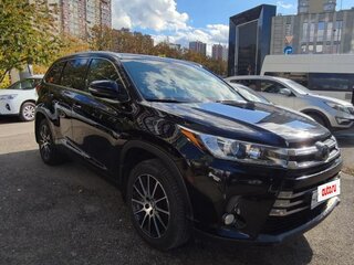 2018 Toyota Highlander III (XU50) Рестайлинг, чёрный, 4050000 рублей, вид 3
