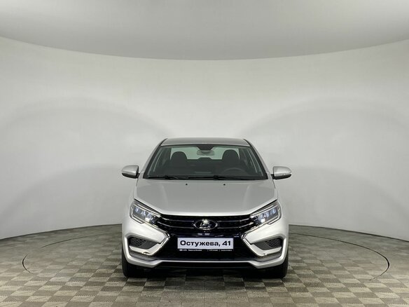 2026 Lada (ВАЗ) Vesta I Рестайлинг (NG), серебристый - вид 14