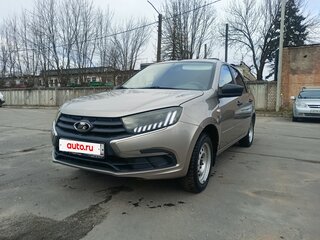 2019 Lada (ВАЗ) Granta I Рестайлинг, серебристый, 369000 рублей, вид 1