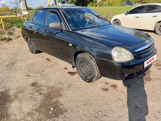 2011 Lada (ВАЗ) Priora I, чёрный, 160000 рублей, вид 3