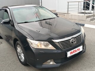 2012 Toyota Camry VII (XV50), чёрный, 1261300 рублей, вид 2