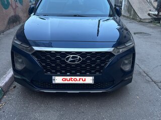2019 Hyundai Santa Fe IV, синий, 2950000 рублей, вид 2