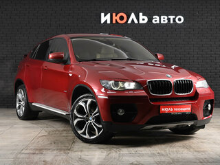2012 BMW X6 35i 8-speed I (E71), красный, 1750000 рублей, вид 3