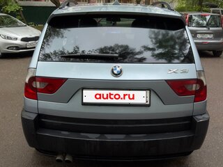 2004 BMW X3 25i I (E83), серебристый, 790000 рублей, вид 4