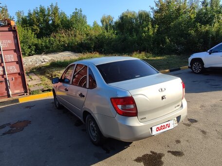 2012 Lada (ВАЗ) Granta I, серебристый, 300000 рублей, вид 5