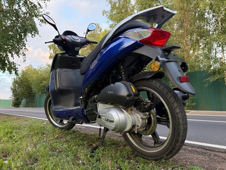 2017 Lifan LF125T-9R, синий, 60000 рублей, вид 5