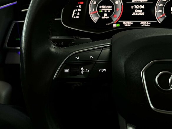 2019 Audi Q8 55 TFSI I (4M), серебристый - вид 20