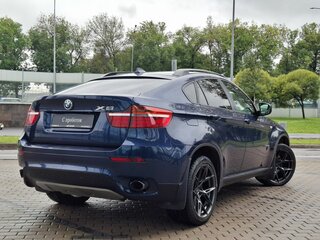 2014 BMW X6 30d I (E71) Рестайлинг, синий, 2630000 рублей, вид 2