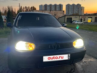 2001 Volkswagen Golf IV, синий, 175000 рублей, вид 4