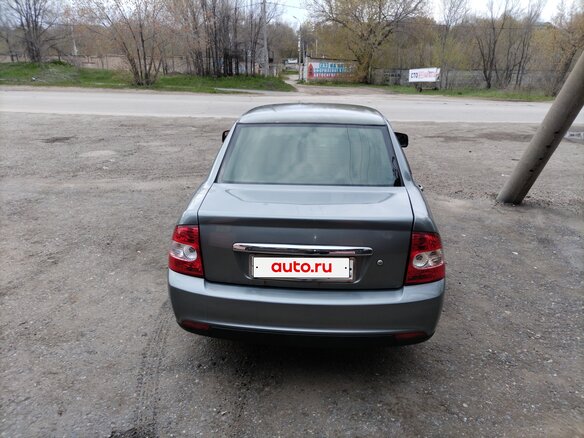 2011 Lada (ВАЗ) Priora I, серый, 160000 рублей - вид 4