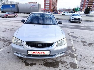 2004 Hyundai Accent ТагАЗ II, серебристый, 430000 рублей, вид 3