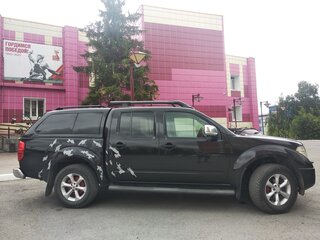 2007 Nissan Navara (Frontier) III (D40), чёрный, 1390000 рублей, вид 5