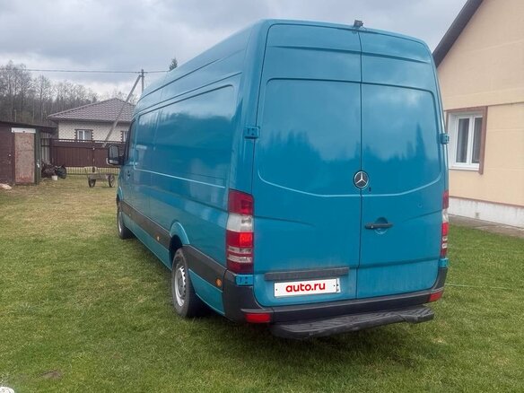 2009 Mercedes-Benz Sprinter, голубой, 1400000 рублей - вид 7