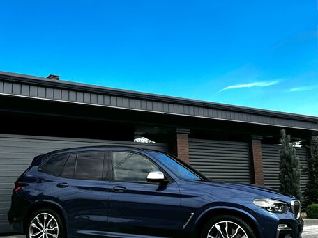 2018 BMW X3 M40i III (G01), синий, 4580000 рублей, вид 5