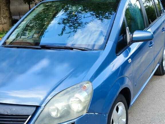 2007 Opel Zafira B, синий, 450000 рублей - вид 4