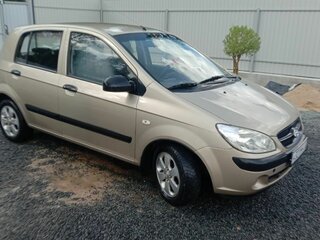 2008 Hyundai Getz I Рестайлинг, бежевый, 460000 рублей, вид 3