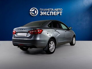 2017 Lada (ВАЗ) Vesta I, серый, 555000 рублей, вид 4