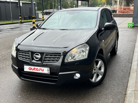 2008 Nissan Qashqai I, чёрный, 940000 рублей, вид 2