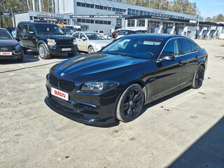 2015 BMW 5 серии 520i VI (F10/F11/F07) Рестайлинг, чёрный, 1950000 рублей, вид 1