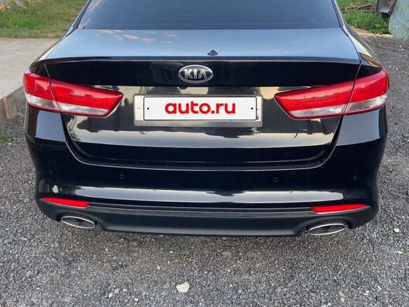 2016 Kia Optima IV, чёрный, 1330000 рублей - вид 2