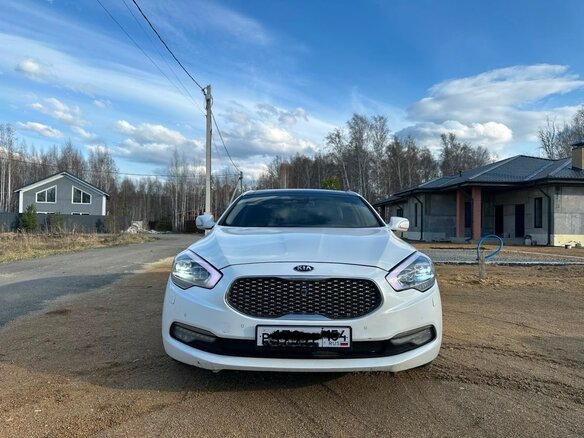2015 Kia Quoris I Ресталинг 2, белый, 1190000 рублей - вид 2
