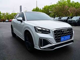 2022 Audi Q2 L 35 TFSI I Рестайлинг, белый, 1400000 рублей, вид 2