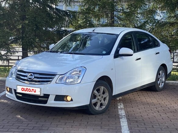 2018 Nissan Almera III (G15), белый, 970000 рублей