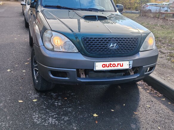 2005 Hyundai Terracan I Рестайлинг, зелёный, 650000 рублей - вид 1