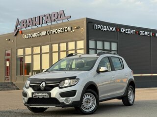 2015 Renault Sandero Stepway II, серебристый, 890000 рублей, вид 1