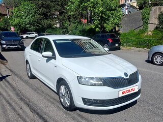 2018 Skoda Rapid I Рестайлинг, белый, 1000000 рублей, вид 3