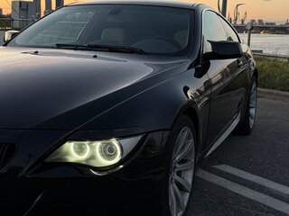 2003 BMW 6 серии 645i II (E63/E64), чёрный, 1280000 рублей, вид 1