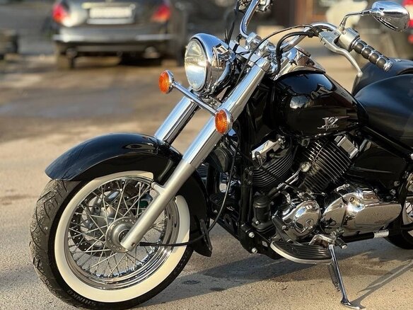 2006 Yamaha XVS650 Drag Star, чёрный, 475000 рублей - вид 18